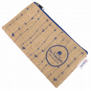 JUTE POUCH (ZIPPER POUCH)