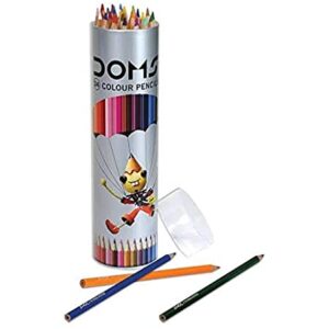 DOMS PENCIL COLORS 24 SHADES 172 MM