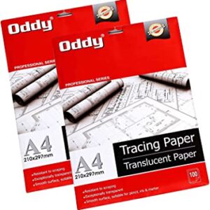 ODDY TRACING PAPER TRANSLUCENT PAPER A/4 SIZE