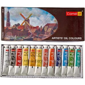CAMEL ARTIST OIL COLOURS 12 SHADE 20ML