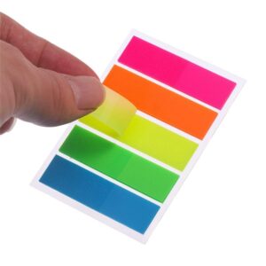 STICKY NOTES  ( 2.5 CM X 7.5 CM)