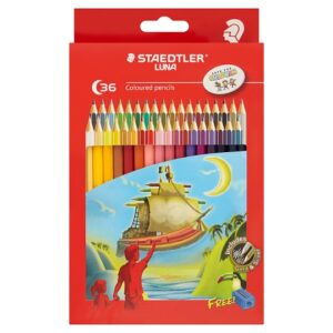 STAEDTLER LUNA AQUARELL 36 SHADES WATER COLOR PENCILS