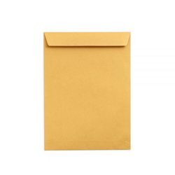 ENVELOPE YELLOW 12X10 LAMINATED