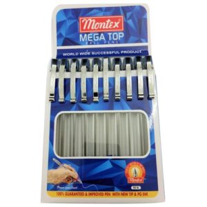 MEGA TOP BALL PEN PACK OF 10PC