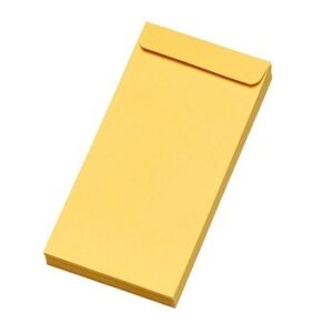 ENVELOPE  YELLOW (11"X5") LAMINATED