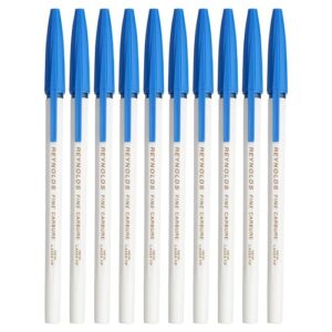 REYNOLDS 045 BALL PENS | FINE POINT (0.7MM) | BLUE BLACK RED INK