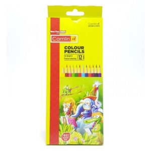 CAMLIN 12-SHADE FULL SIZE COLOR PENCIL SET
