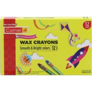 CAMLIN WAX CRAYON - 12 SHADES