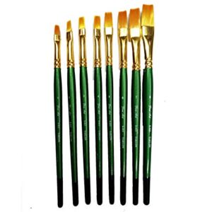 PIDILITE FEVICRYL FINE ART SYNTHETIC FLAT BRUSH – SIZE 1,2,3,4,5,6,7,8,9,10,11 & 12 - SINGLE