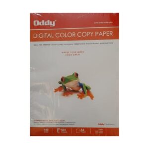 A4, ODDY UNCOATED PAPER FOR DIGITAL PHOTO COPY- 100 GSM -500SHEETS PACK