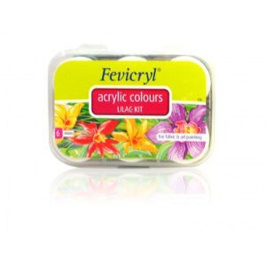FEVICRYL ACRYLIC COLORS LILAC KIT, 60ML, 6 SHADES