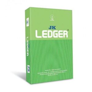 GREEN WAY JK GREEN LEDGER PAPER 500 SHEETS, 70 GSM FS - LEGAL