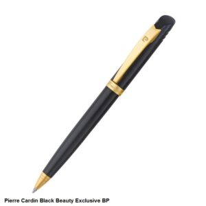 PIERRE CARDIN BLACK BEAUTY BALL PENS - INK BLUE