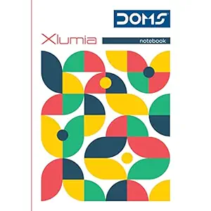 Doms Exercise Note Book | Single Line Book | A5 | For School, College and Office Use