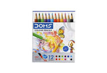 DOMS COLOR PENCIL 12 SHADES/ PENCIL COLOR