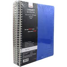 ODDY 5 SUBJECT SPIRAL NOTEBOOK