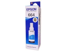 EPSON 664 CYAN INK BOTTLE - 70 ml/PRINTER INK