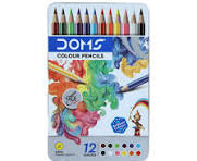DOMS PENCIL COLORS 12 SHADES