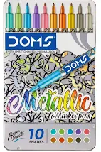 DOMS METALLIC MARKER PENS