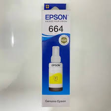 EPSON 664 YELLOW INK BOTTLE - 70 ml/ PRINTER INK