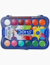 DOMS WATER COLOR CAKES 24 SHADES