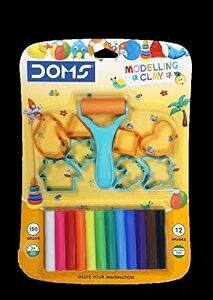 DOMS MODELLING CLAY 12 SHADES