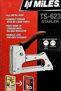 MILES TS-623 GUN TACKER/ STAPLER