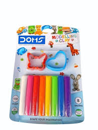 DOMS MODELLING CLAY 8 SHADES