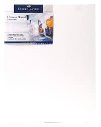 FABER-CASTELL ART CANVAS BOARD- 20 cm x 25 cm