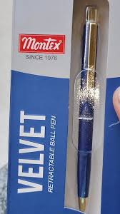 MONTEX VELVET RETRACTABLE BALL PEN