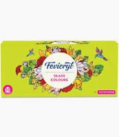 FEVICRYL GLASS COLOURS WATER BASED 10 SHADES