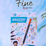 HAUSER GERMANY FINE BRUSH PEN 10 SHADES